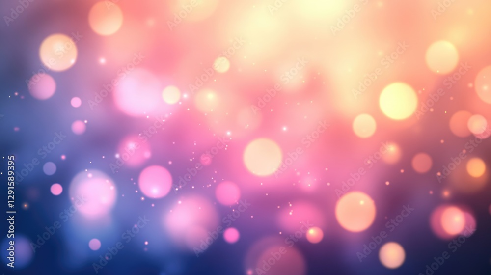 Pastel color bokeh lights background. Blurred circle shapes. Multicolored blurry lights bokeh defocused abstract background for events. Pastel color bokeh lights background. Blurred circle shapes. Multicolored blurry lights bokeh defocused abstract background for events.