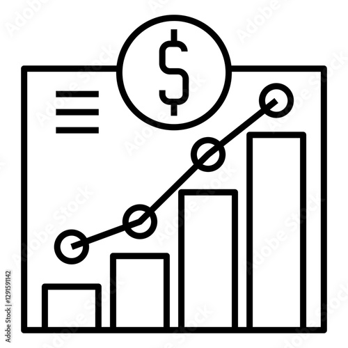 statistic vector icon