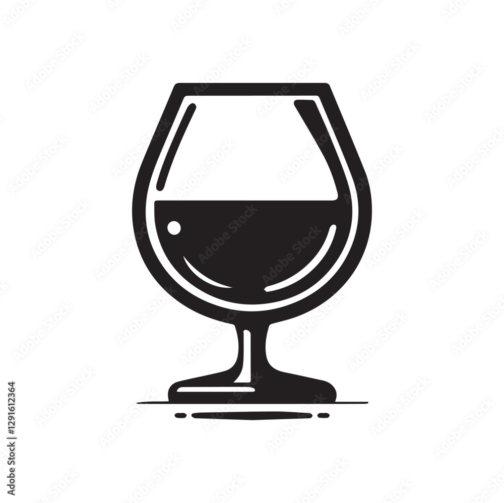 Drink vector silhouette Drink vector silhouette