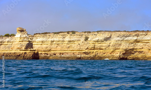 The Algarve Rocks Formation is a unique and stunning natural wonder located in the coastal town of Porches Portugal