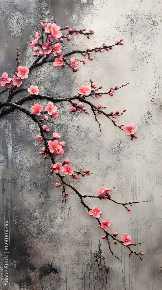Plum Blossom in Bloom