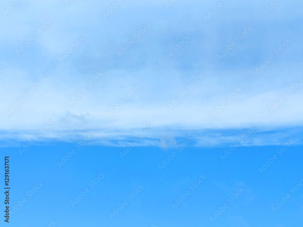 Large White Clouds in a Calm Blus Sky Large White Clouds in a Calm Blus Sky