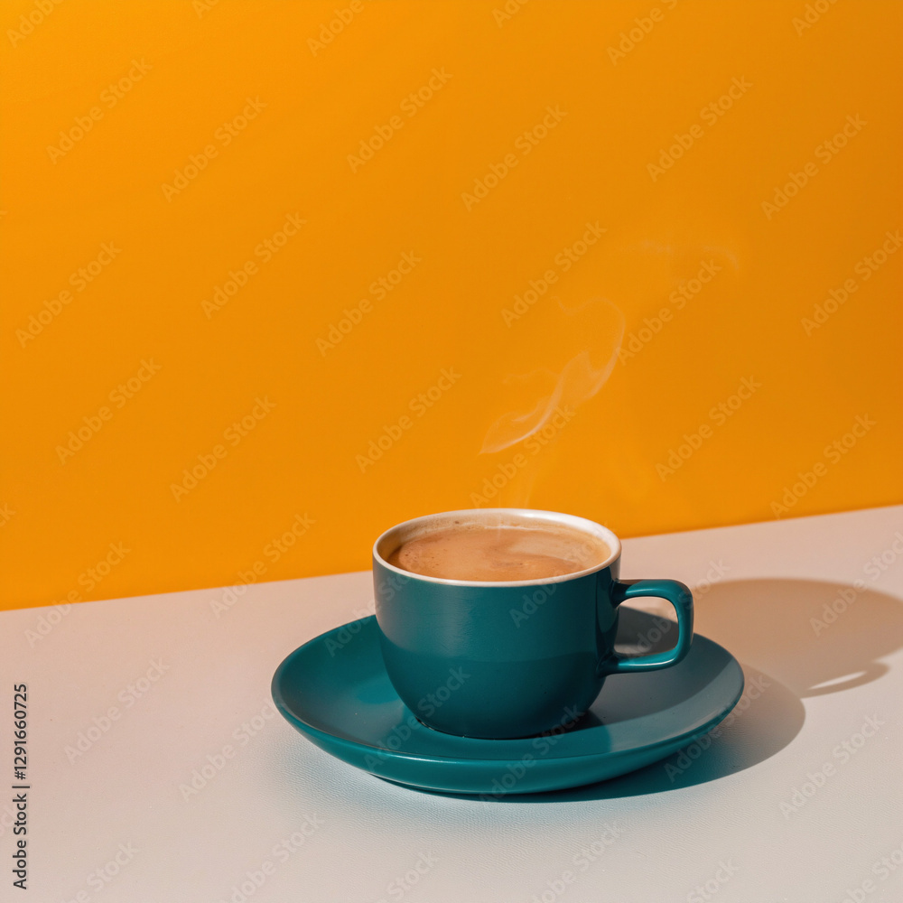 Obraz premium cup of coffee on the table
