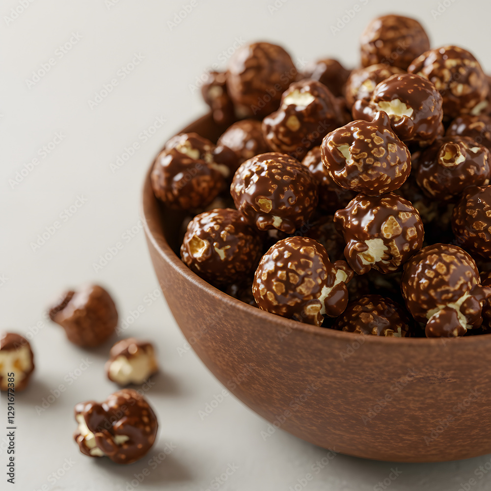 Chocolate popcorn Chocolate popcorn