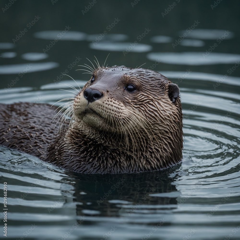 Photograph an otter floating on its back. A playful otter floating on its back. Photograph an otter floating on its back.A playful otter floating on its back in a tranquil, kelp-filled bay.A determine Photograph an otter floating on its back. A playful otter floating on its back. Photograph an otter floating on its back.A playful otter floating on its back in a tranquil, kelp-filled bay.A determine