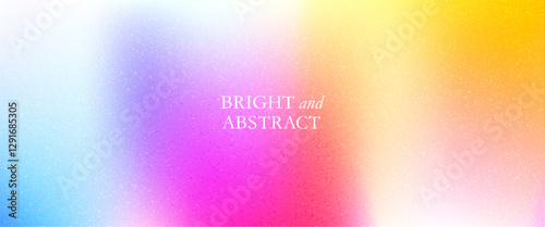 Abstract Background with Color Gradient. Pastel Watercolor Vector Texture. Soft, Bright and Blur Bg Design for Holi Posters. Rainbow Spring and Summer Pattern