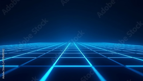 High-tech sci-fi digital grid with neon glowing lines and ultra-detailed 8K resolution background
