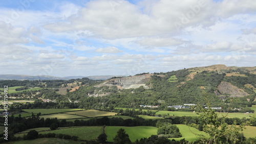 Lush Green Valley Landscape