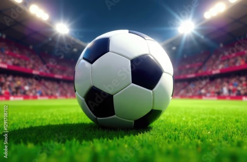 football object design. realistic rendering. abstract futuristic background. 3d illustration. motion geometry concept. sport competition graphic. tournament game bet content. soccer ball element