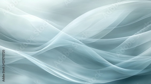 Abstract light blue wave background texture.