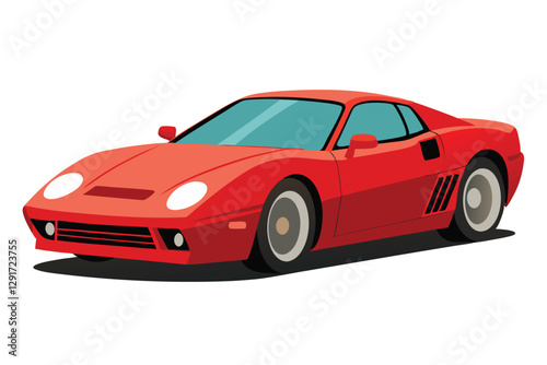 red sports car