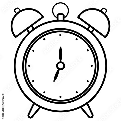 vector alarm clock