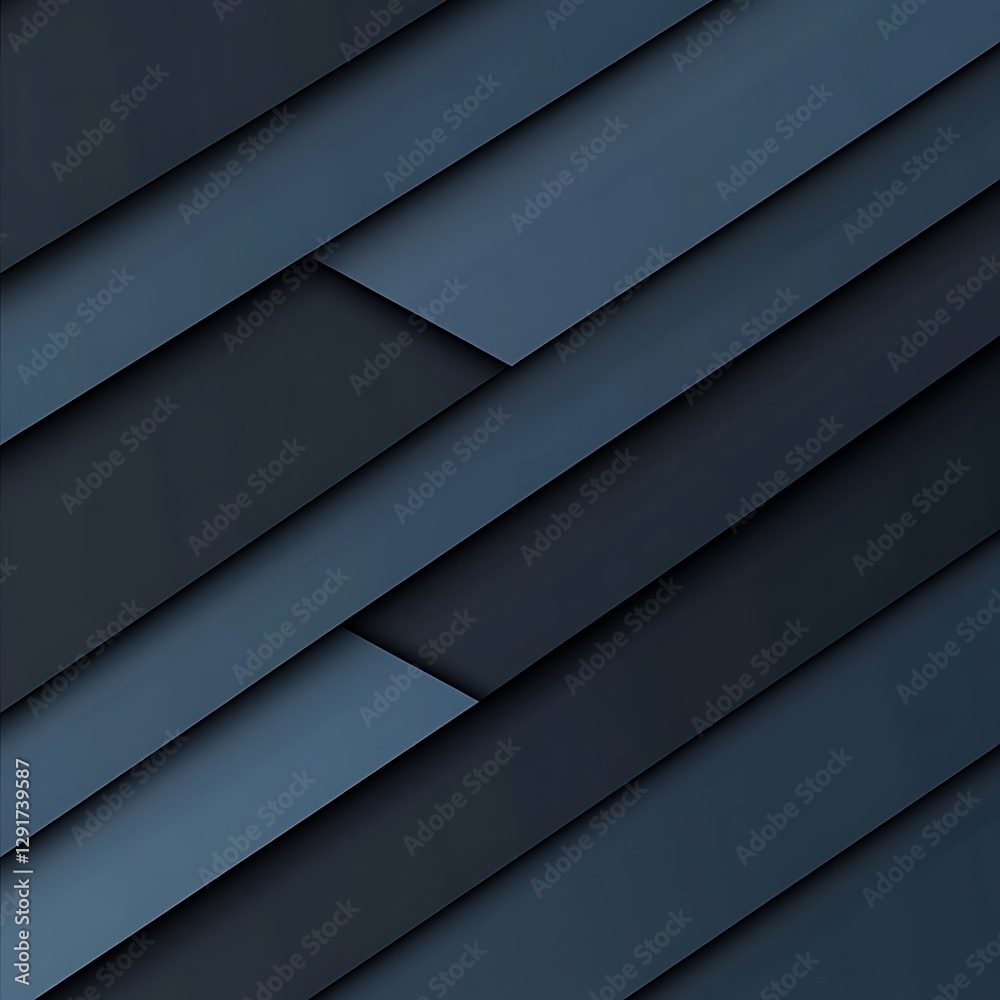 Obraz premium Abstract layered geometric design