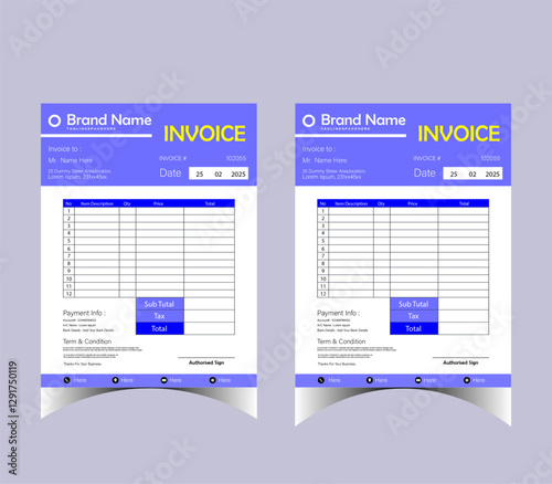 Invoice Design Business