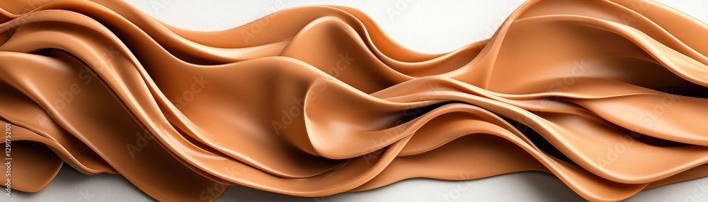 A simple yet striking wavy brown background offering a subtle touch of texture and depth for various design projects A simple yet striking wavy brown background offering a subtle touch of texture and depth for various design projects