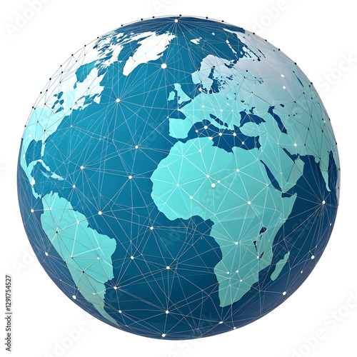 Global Network: Interconnected Earth