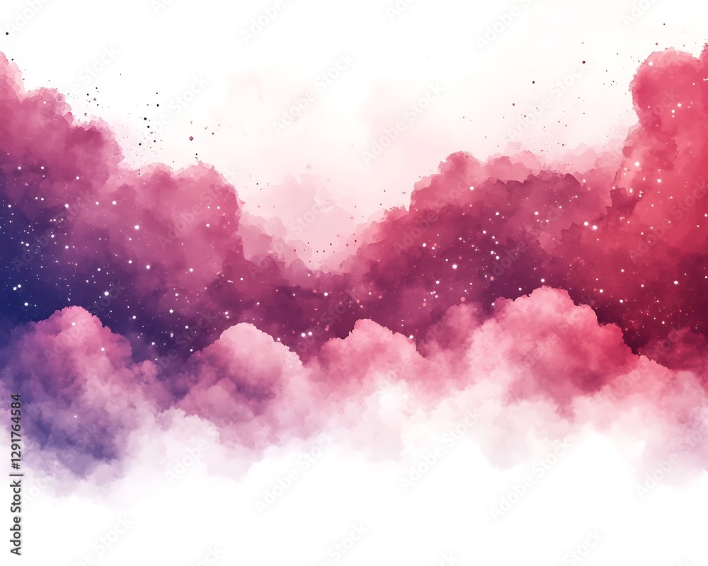 Abstract Cosmic Cloudscape Abstract Cosmic Cloudscape