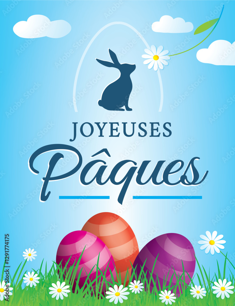 PAQUES LAPIN DE PROFIL V3