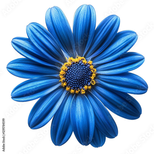 Vibrant Blue Flower Stunning Bloom Nature's Beauty
