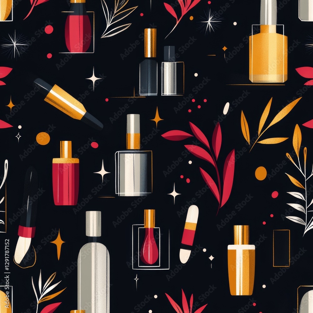 Obraz premium Design a sleek and modern Black Friday wallpaper for a nail art website