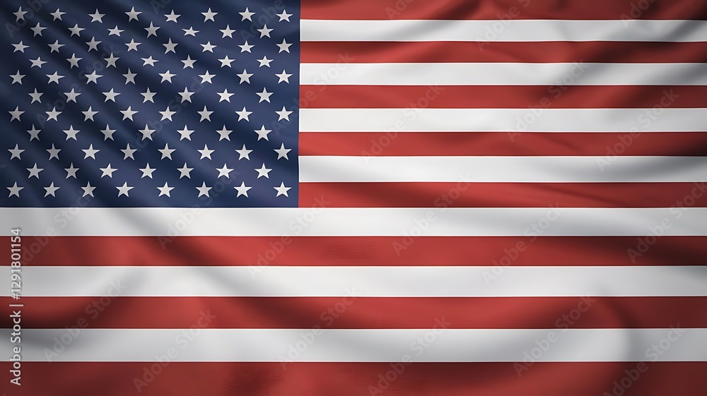 Fototapeta premium usa flag, american flag, united states flag, stars and stripes, patriotic, national flag, america, red white and blue, independence, freedom, patriotism, symbol of america, flag waving, 4th of july