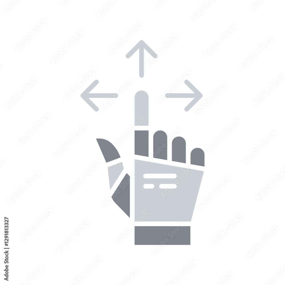 machine learning icon in flat color style machine learning icon in flat color style