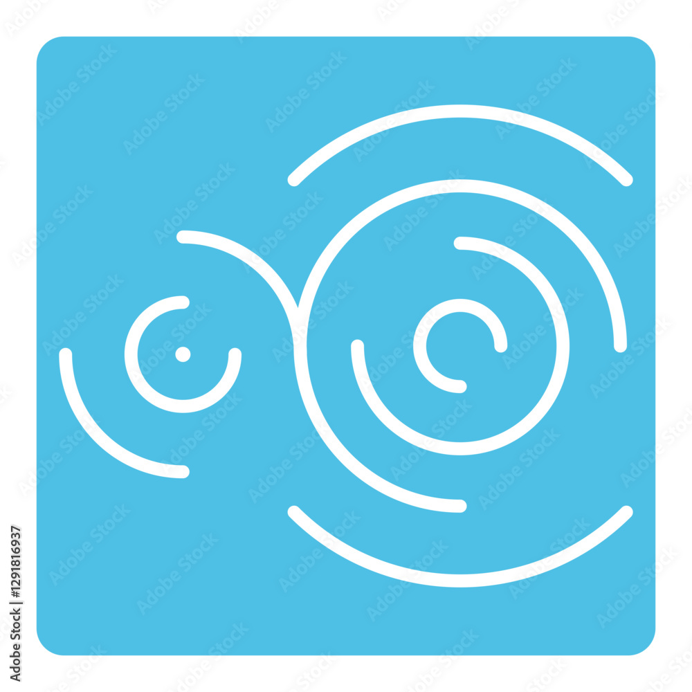Rain icon in flat color style Rain icon in flat color style