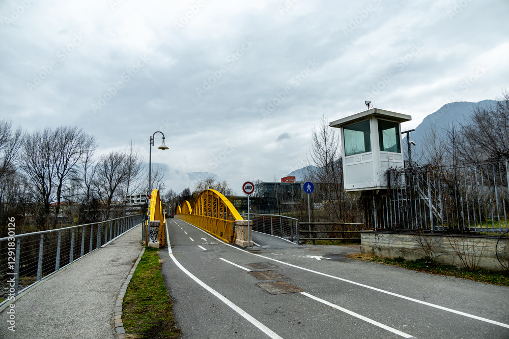 Eine kleinen Stadtspaziergang in der Norditalienischen Stadt Bozen - Südtirol - Italien