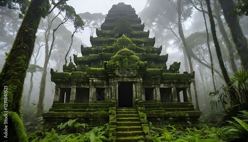 temple in the jungle