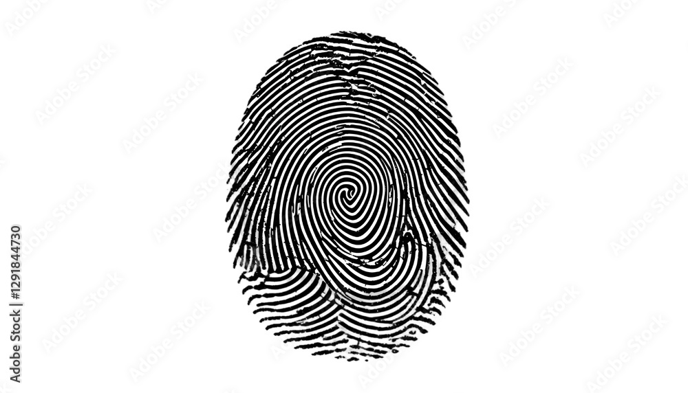 fingerprint black and white image generated in ai fingerprint black and white image generated in ai