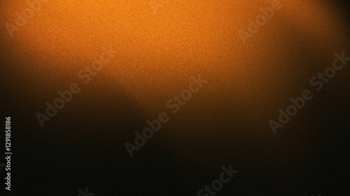 Dark abstract noise texture, orange black grainy background, poster banner black backdrop design