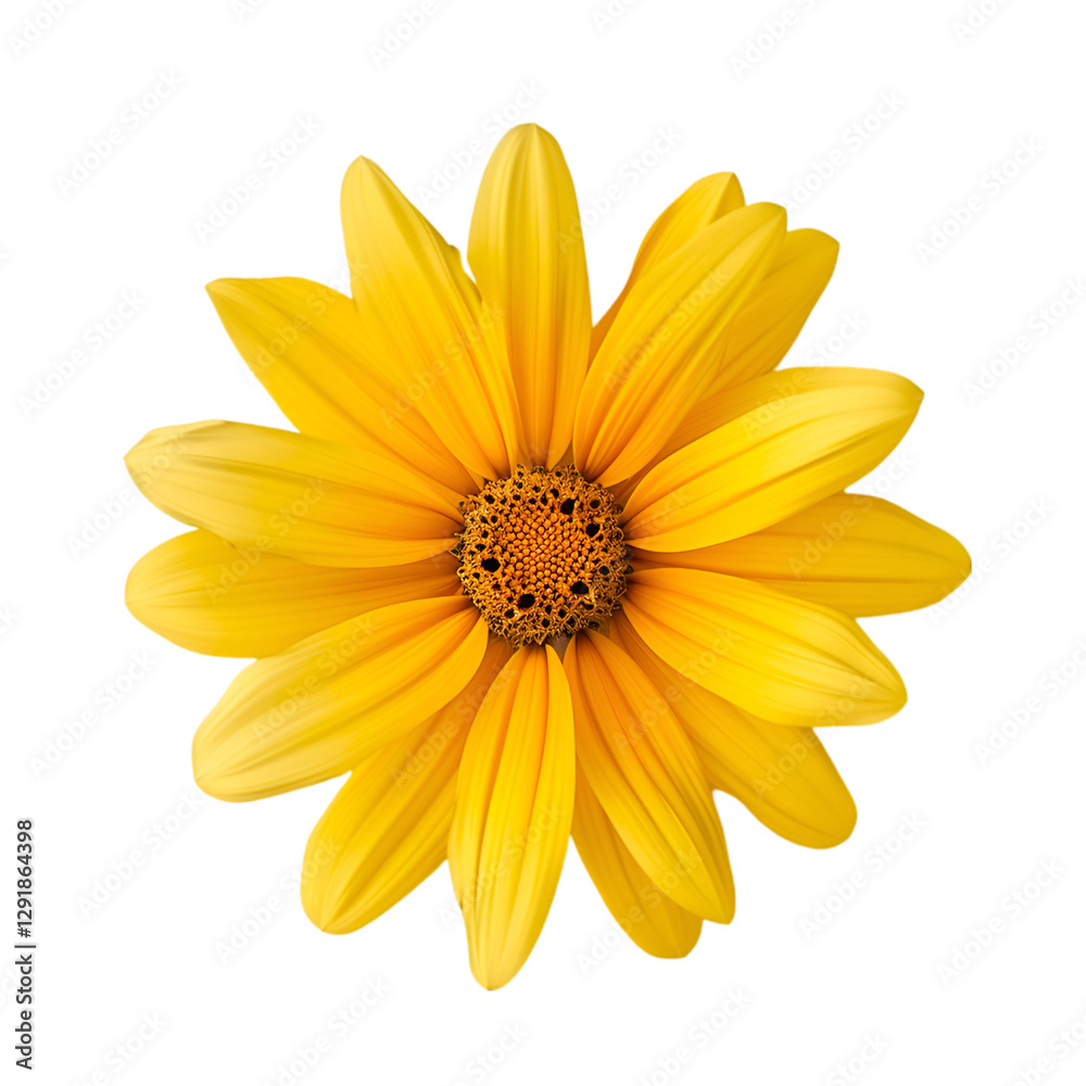 Vibrant Yellow Flower on Black Background Beautiful Blossom Nature Photography Floral Image Vibrant Yellow Flower on Black Background Beautiful Blossom Nature Photography Floral Image