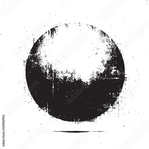 Abstract grunge vector distressed pattern