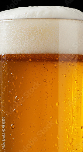 Wallpaper Full Frame Close-up of Beer