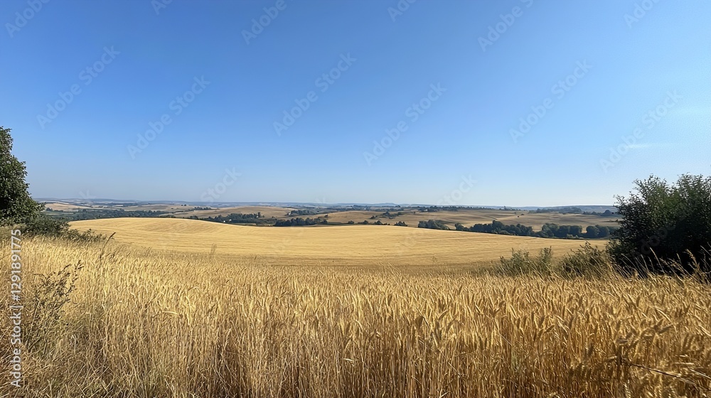 Fototapeta premium Blue Sky Horizon 