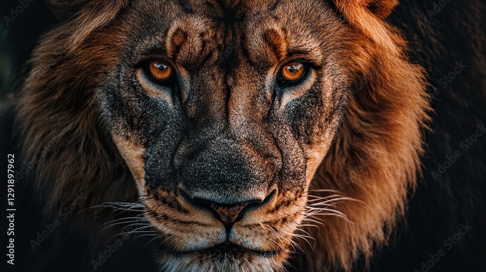 Intense Lion Portrait
Intense Lion Portrait