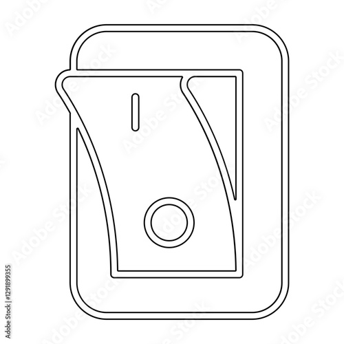 Switch icon in line style