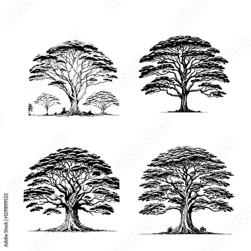 Banyan Mahogany (Swietenia)
