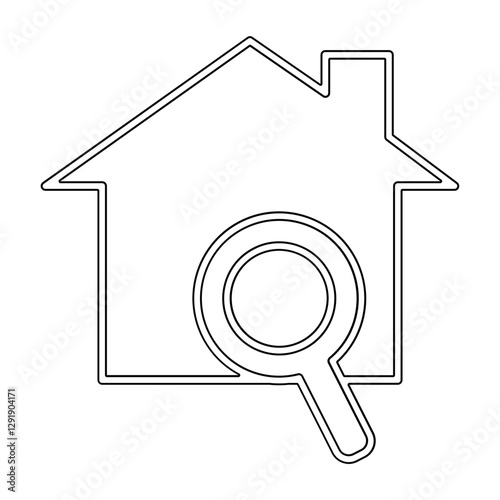 Looking for house icon in line style