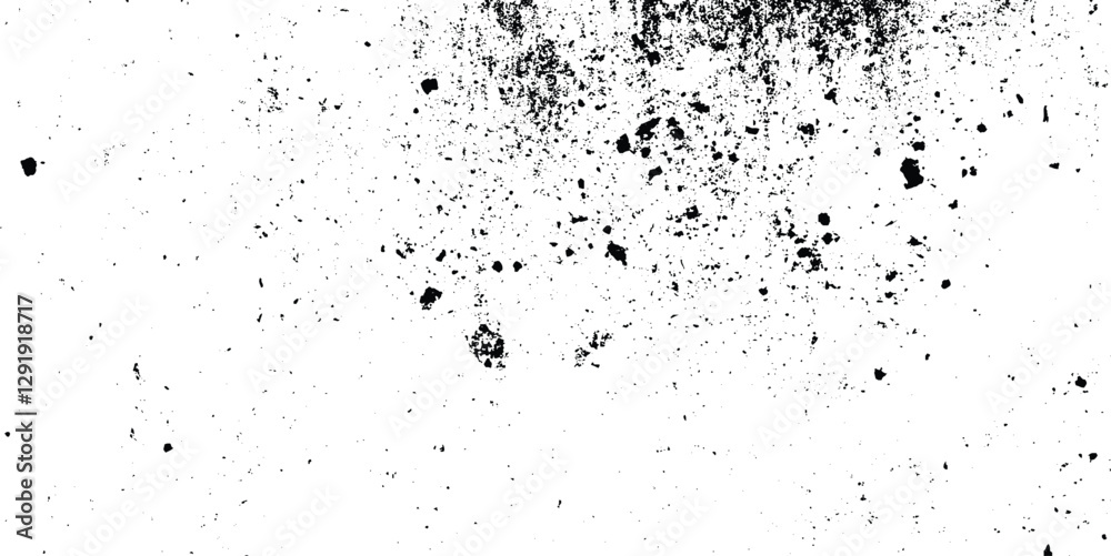Fototapeta premium Distress Overlay grunge texture, Abstract texture dust particle and dust grainy scratches and stains grunge effect, old and grainy sketch abstract to Create Distressed overlay grunge texture.