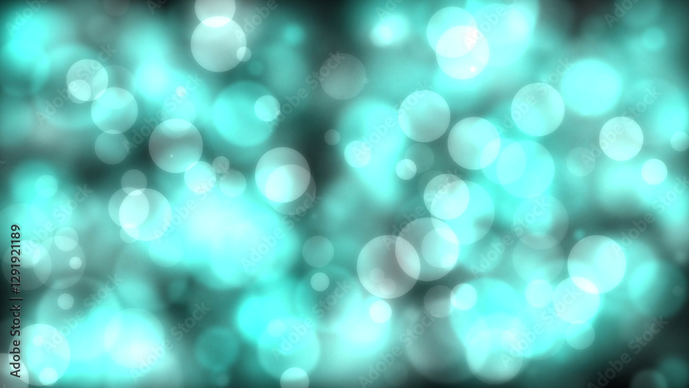 Light blue circle with bokeh effect background. Generative AI. Light blue circle with bokeh effect background. Generative AI.