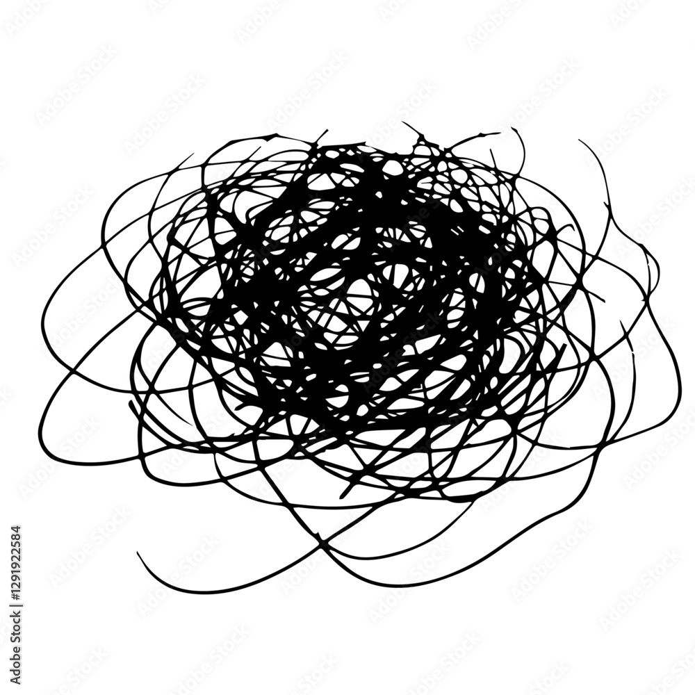hand drawn sketch, lines, tangled lines, abstract vector drawing, black and white lines, scribbled with a pen, black and white abstract sphere hand drawn sketch, lines, tangled lines, abstract vector drawing, black and white lines, scribbled with a pen, black and white abstract sphere