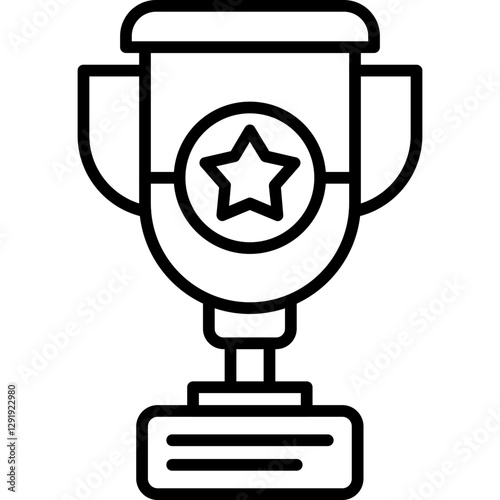 Achievement Trophy Icon