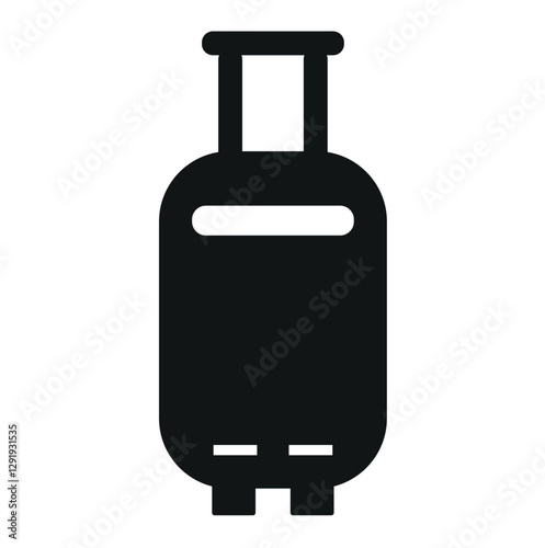 gas cylinder. Propane tank icon