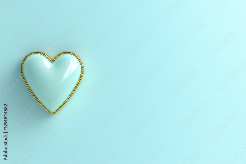 Obraz premium highlighted heart border