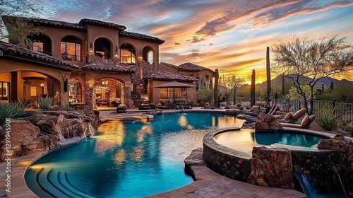 Luxurious Tuscan Style Villa in Scottsdale