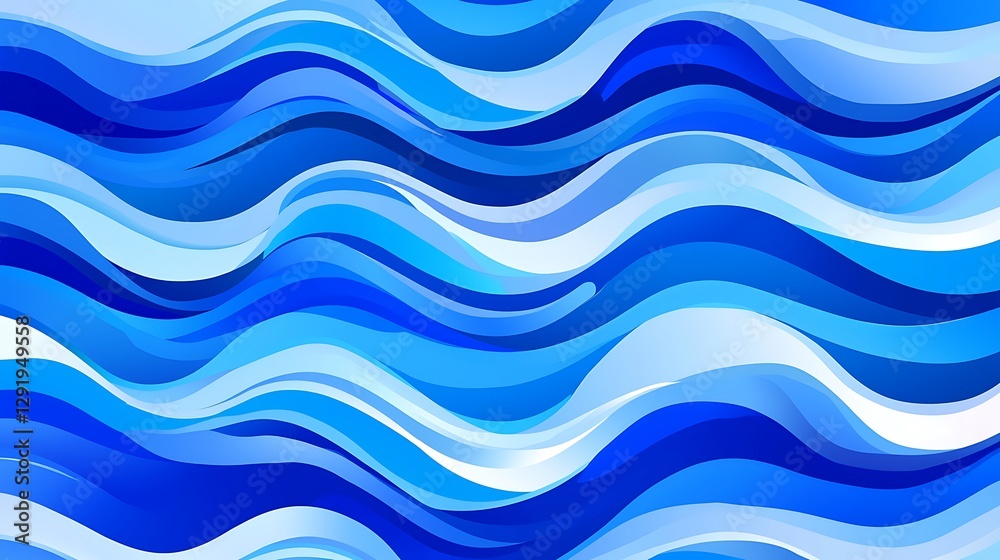 Fototapeta premium Ocean wave background pattern showing abstract motion for website