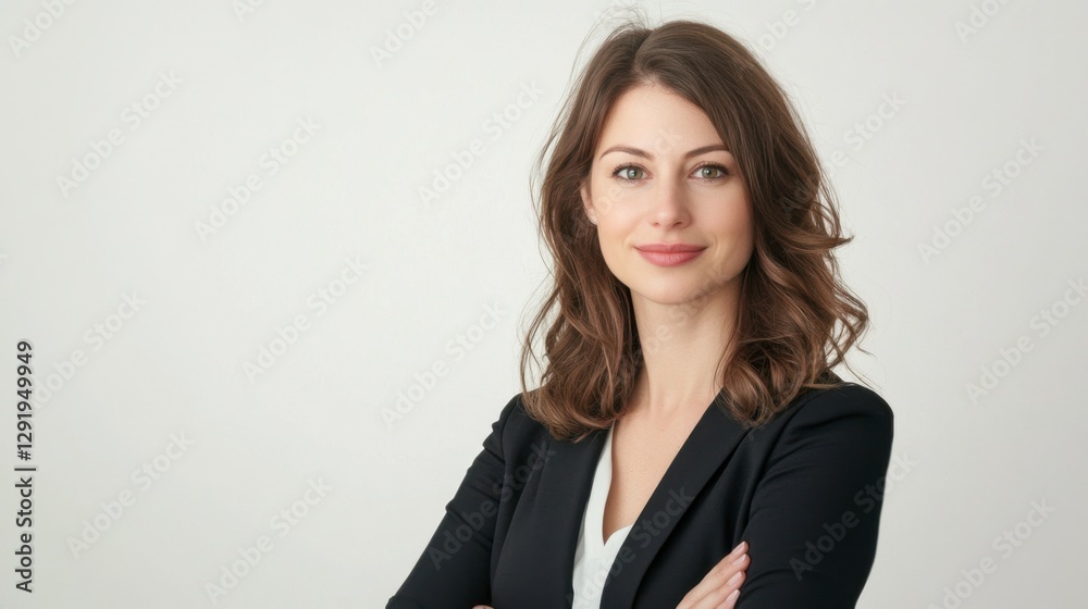 Smiling Business Woman, Portrait, Professional Headshot, with Copy Space Smiling Business Woman, Portrait, Professional Headshot, with Copy Space