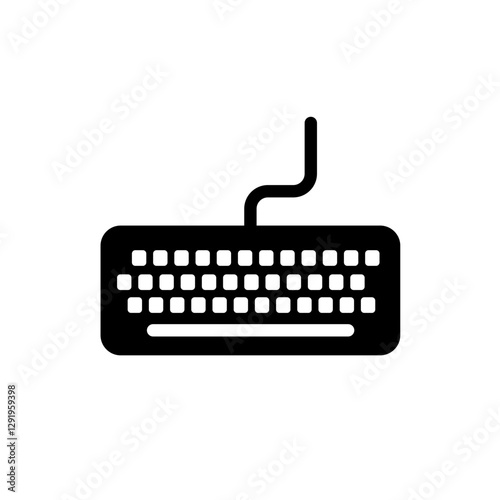 keyboard - vector icon