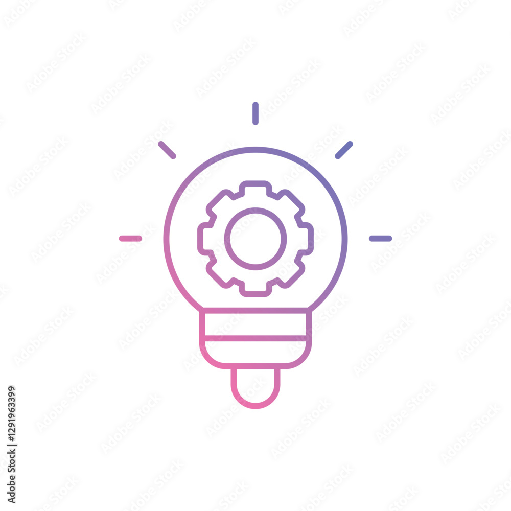 Innovation vector icon stock illustration Innovation vector icon stock illustration